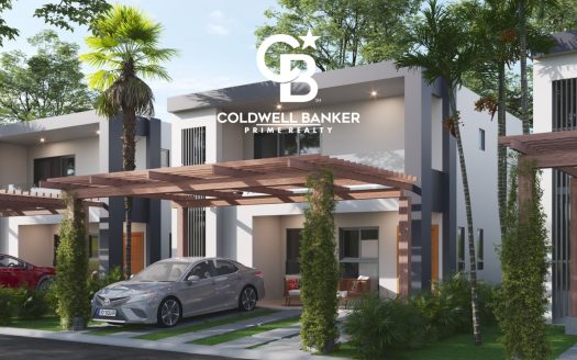 New Modern 3-Bedroom Villa in Punta Cana With Solar Panels Included