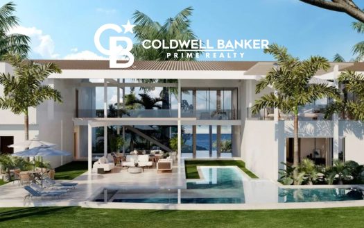 Majestic 5-Bedroom Villa in Cap Cana With Gorgeous Ocean, Golf, and Cliff Views