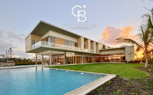 Private Island 6-Bedroom Cap Cana Villa With Fantastic Marina Views