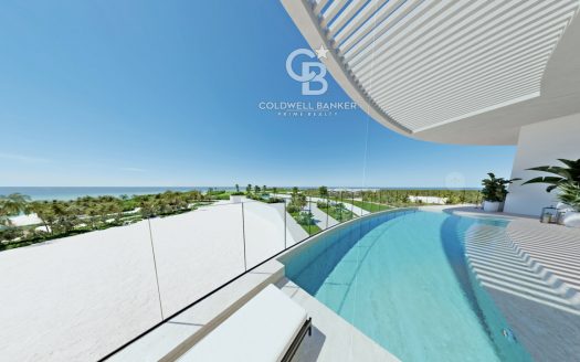 Panoramic Rooftop 7-Bedroom Cap Cana Condo Penthouse in Renowned Hotel