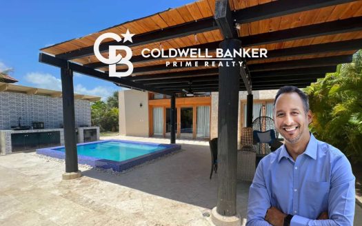 Phenomenal 3 Bedroom Cap Cana Villa with Lovely Pool And Double Kitchen