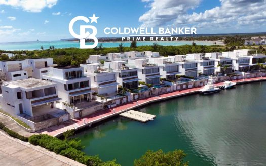 Marina Front 4-Bedroom Cap Cana Villa With Service Room And Beach Proximity