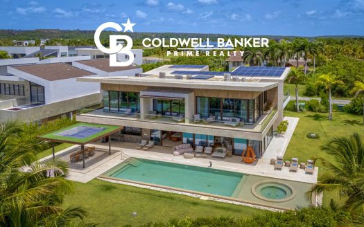 Outstanding 5-Bedroom Cap Cana Villa With Majestic Ocean Views