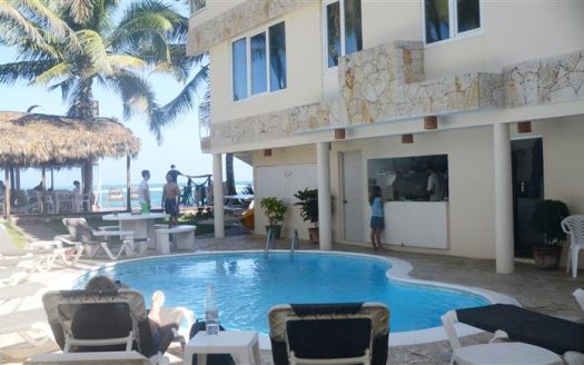 Beachfront hotel in Cabarete
