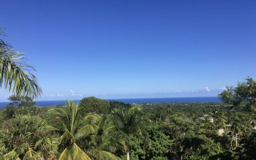 Beautiful Large plot with amazing ocean view on the hills of Sosua for sale