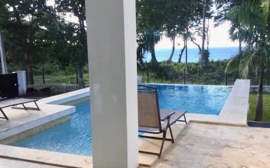 Ocean front Cliff Mansion For Sale in Rio San Juan