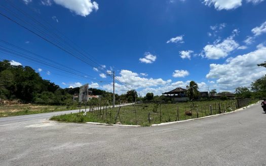 Commercial corner lot in Rio San Juan For Sale