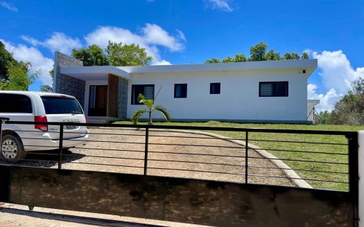 Modern two bed villa in Sosua community for sale